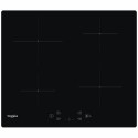 Whirlpool WS Q2160 NE Black Built-in 59 cm Zone induction hob 4 zone(s)
