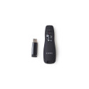 Gembird *Wireless presenter with laser pointer 660 nm 10 m Black