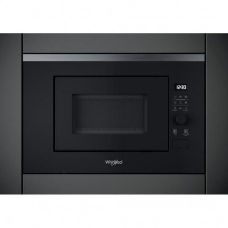 Whirlpool WMF201G Black, Stainless steel Grill microwave Built-in 20 L 800 W