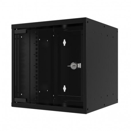 EFB Elektronik WGB-1009TS.30 rack cabinet 9U Wall mounted rack Black