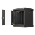 Lanberg WF11-3306-10B rack cabinet 6U Wall mounted rack Black