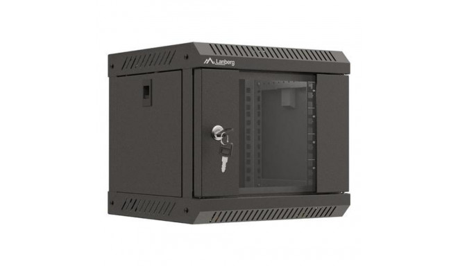 Lanberg WF11-3304-10B rack cabinet 4U Wall mounted rack Black
