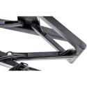 Edbak VSM654 monitor mount / stand 2.18 m (86&quot;) Black Wall