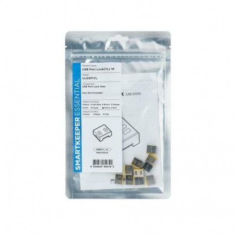 Smartkeeper UL03P1YL port blocker USB Type-A Yellow 1 pc(s)