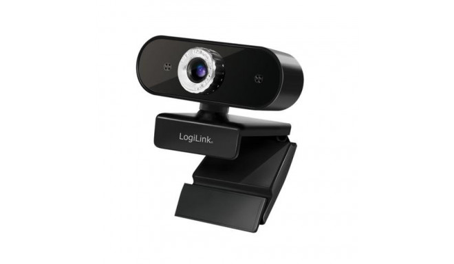 LogiLink UA0371 webcam 3 MP 1920 x 1080 pixels USB 2.0 Black, Silver