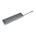 LogiLink UA0373 notebook dock/port replicator Wired USB 3.2 Gen 1 (3.1 Gen 1) Type-C Aluminium
