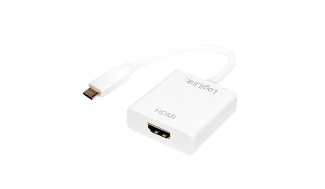 LogiLink UA0236A USB graphics adapter White