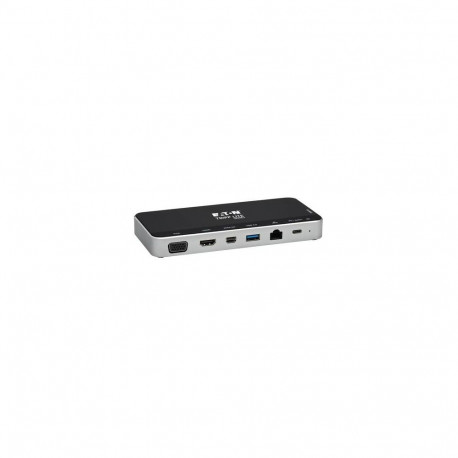 Tripp Lite U442-DOCK16-B USB Dock, Triple Display - 4K HDMI & mDP, VGA, USB 3.x (5Gbps), USB-A/C