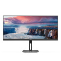 AOC V5 U34V5C/BK computer monitor 86.4 cm (34&quot;) 3440 x 1440 pixels UltraWide Quad HD LCD Bl