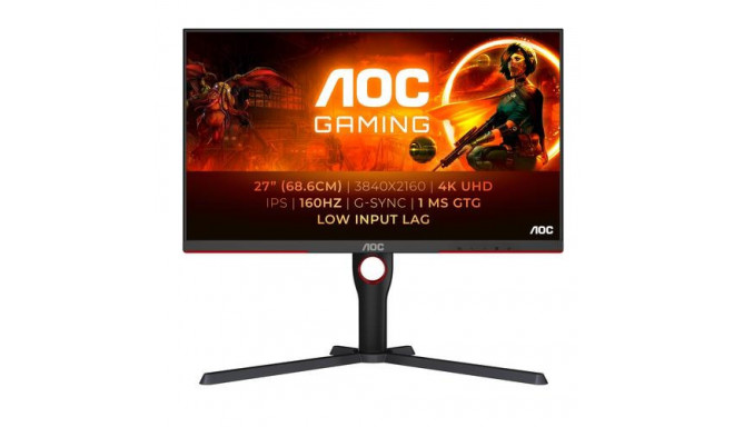 AOC G3 U27G3X/BK computer monitor 68.6 cm (27") 3840 x 2160 pixels 4K Ultra HD LED Black, R