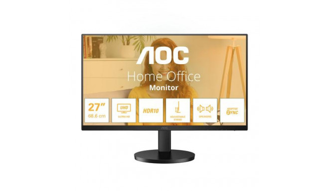 AOC U27B3AF computer monitor 68.6 cm (27&quot;) 3840 x 2160 pixels 4K Ultra HD LED Black