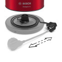 Bosch TWK3P424 electric kettle 1.7 L 2400 W Grey, Red