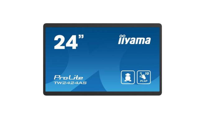 iiyama TW2424AS-B1 Signage Display Digital signage flat panel 60.5 cm (23.8&quot;) Wi-Fi 250 cd/