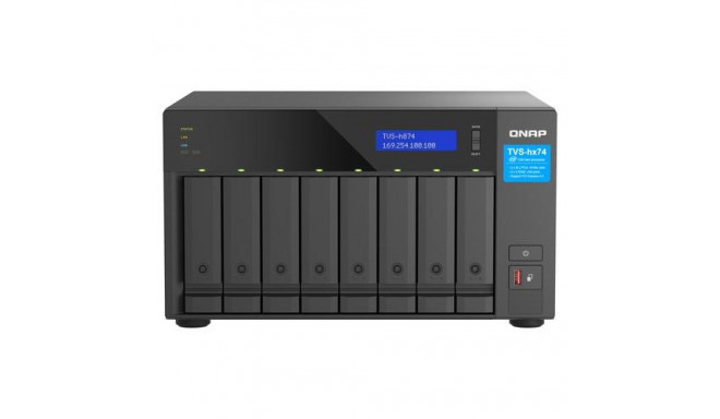 QNAP TVS-H874T-I7-32G NAS/storage server Tower Intel® Core™ i7 32 GB DDR4 0 TB QNAP QTS Black