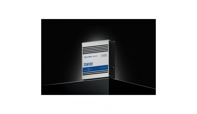 Teltonika TSW101 Gigabit Ethernet (10/100/1000) Power over Ethernet (PoE) Metallic