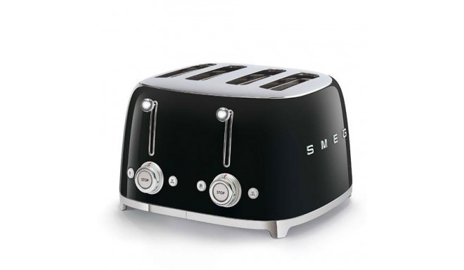 Smeg 50&#039;s Style Toaster TSF03BLEU Black