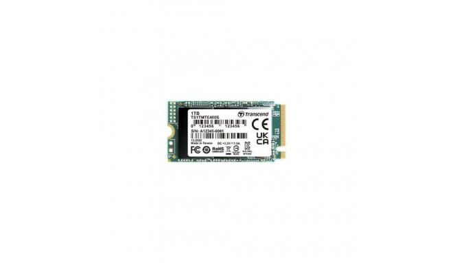 Transcend PCIe SSD 400S 1 TB M.2 PCI Express NVMe 3D NAND