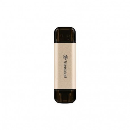 Transcend JetFlash 930C USB flash drive 128 GB USB Type-A / USB Type-C 3.2 Gen 1 (3.1 Gen 1) Gold