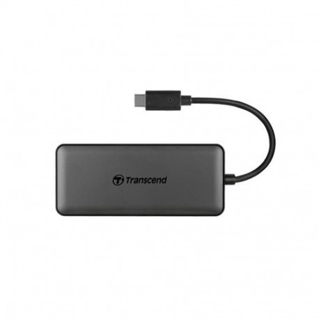 Transcend HUB5C USB 3.2 Gen 2 (3.1 Gen 2) Type-C Black