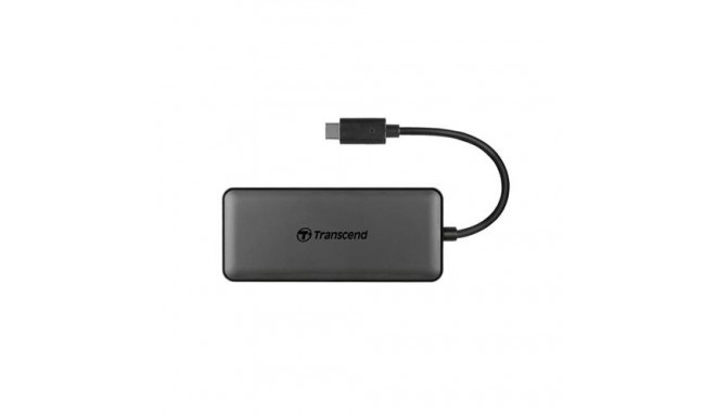 Transcend HUB5C USB 3.2 Gen 2 (3.1 Gen 2) Type-C Black