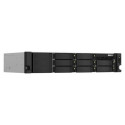 QNAP TS-873AEU-4G NAS/storage server Rack (2U) Ryzen Embedded V1500B 4 GB DDR4 0 TB QuTS hero Black