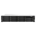 QNAP TS-864EU-RP-8G NAS/storage server Rack (2U) Intel® Celeron® N5095 8 GB DDR4 0 TB QNAP Turbo Sys