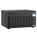 QNAP TS-832PX NAS Tower Ethernet LAN Aluminium, Black AL324