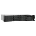 QNAP TS-855EU-RP NAS Rack (2U) Intel Atom® C5125 8 GB DDR4 0 TB QuTS hero Black