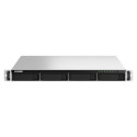 QNAP TS-464U NAS Rack (1U) Intel® Celeron® N5095 8 GB DDR4 0 TB QNAP Turbo System Aluminium, Black