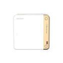 QNAP TS-462-4G NAS/storage server Tower Intel® Celeron® N4505 4 GB DDR4 0 TB QNAP QTS White
