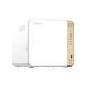 QNAP TS-462-4G NAS/storage server Tower Intel® Celeron® N4505 4 GB DDR4 0 TB QNAP QTS White