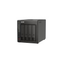QNAP TS-453E NAS Tower Intel® Celeron® J6412 8 GB 0 TB QNAP QTS Black