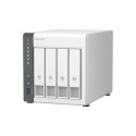 QNAP TS-433 NAS Tower ARM Cortex-A55 4 GB 0 TB QNAP QTS White
