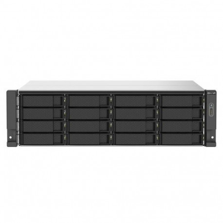 QNAP TS-1673AU-RP-16G NAS/storage server Rack (3U) Ryzen Embedded V1500B 16 GB DDR4 0 TB QNAP QTS Bl