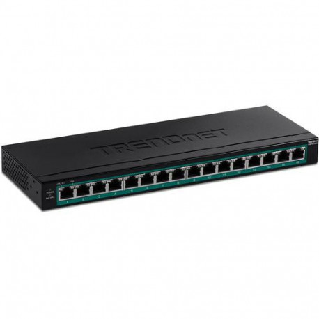 Trendnet TPE-TG160H network switch Unmanaged Gigabit Ethernet (10/100/1000) Power over Ethernet (PoE