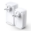 TP-Link TL-WPA1300P KIT 1300 Mbit/s Ethernet LAN Wi-Fi White 2 pc(s)