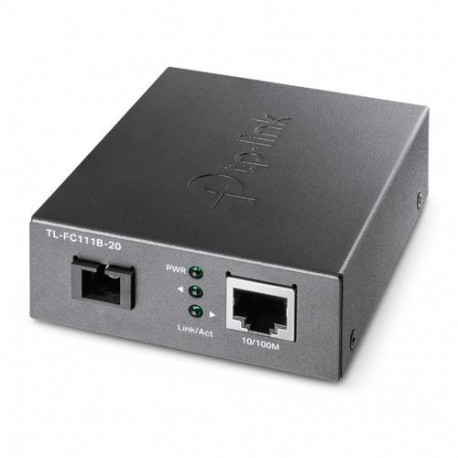 TP-Link Omada 10/100 Mbps RJ45 to 100 Mbps Single-mode SC WDM Bi-Directional Fiber Converter