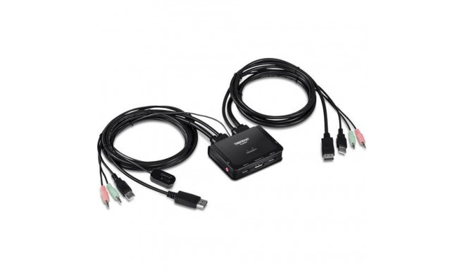 Trendnet TK-220DPI KVM switch Black