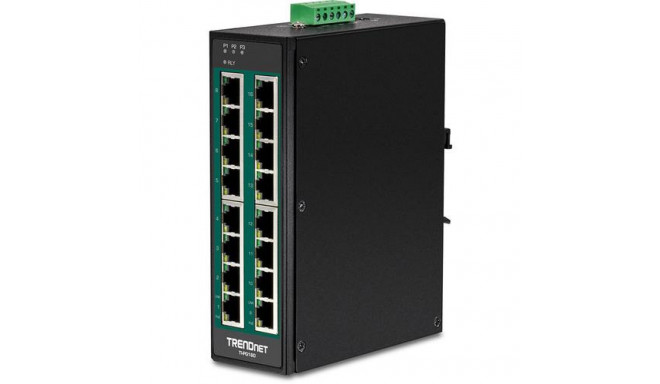 Trendnet TI-PG160 network switch Unmanaged Gigabit Ethernet (10/100/1000) Power over Ethernet (PoE) 
