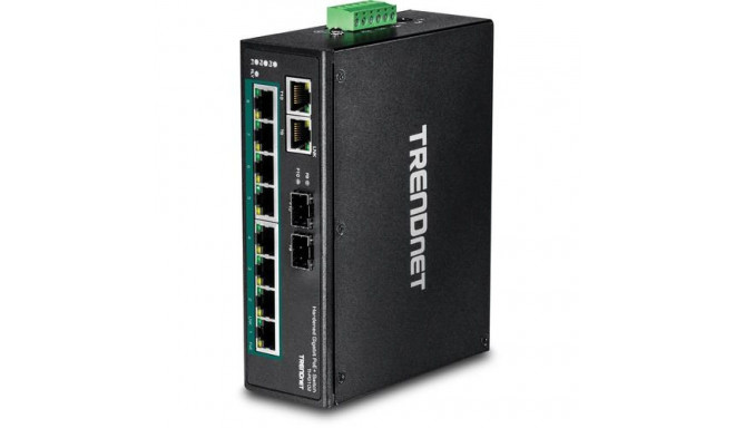 Trendnet TI-PG102 network switch Unmanaged Gigabit Ethernet (10/100/1000) Power over Ethernet (PoE) 