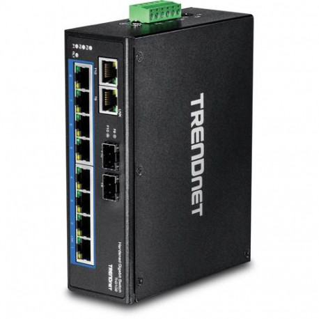 Trendnet TI-G102 network switch Gigabit Ethernet (10/100/1000) Black
