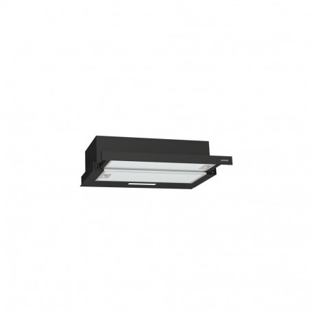 Gorenje TH60E3B cooker hood Semi built-in (pull out) Black C 350 m³/h
