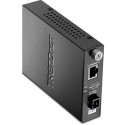 Trendnet TFC-110S20D3i network media converter 100 Mbit/s 1310 nm Black