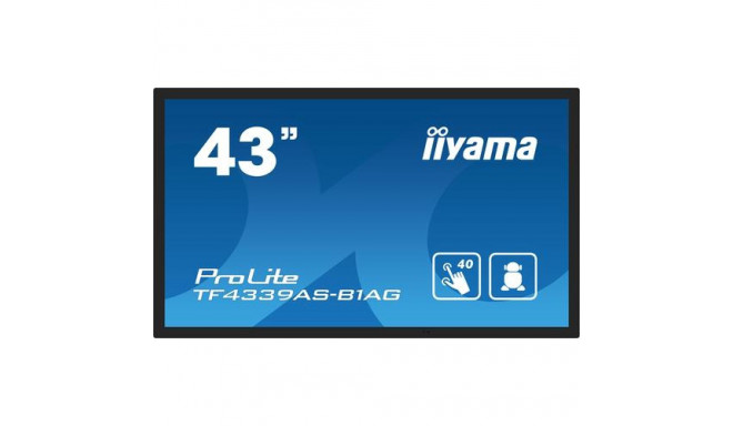 iiyama 43" All-in-One PCAP Interactive Display inspired by technology and designed for crea