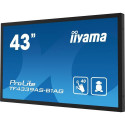 iiyama TF4339AS-B1AG Signage Display Digital signage flat panel 108 cm (42.5") LED 500 cd/m iiyama TF4339AS-B1AG Signage Display Digital signage flat panel 108 cm (42.5") LED 500 cd/m