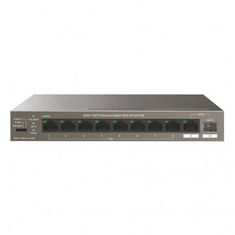 Tenda TEG1110PF-8-102W network switch Managed Gigabit Ethernet (10/100/1000) Power over Ethernet (Po