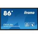 iiyama TE8612MIS-B3AG Signage Display Kiosk design 2.18 m (86&quot;) LCD Wi-Fi 400 cd/m² 4K Ultr