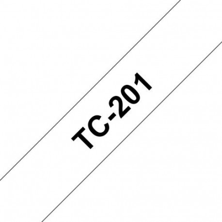 Brother Ribbon TC201 / TC-201 Black on White