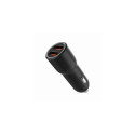 Gembird TA-UC-A2QC36-CAR-01 mobile device charger Mobile phone, Smartphone Black Cigar lighter Fast 