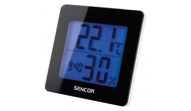 Sencor SWS 1500 B digital weather station Black LCD Battery